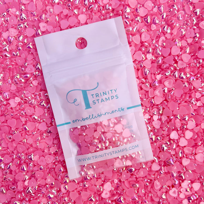 Perfect Pink Heart Baubles