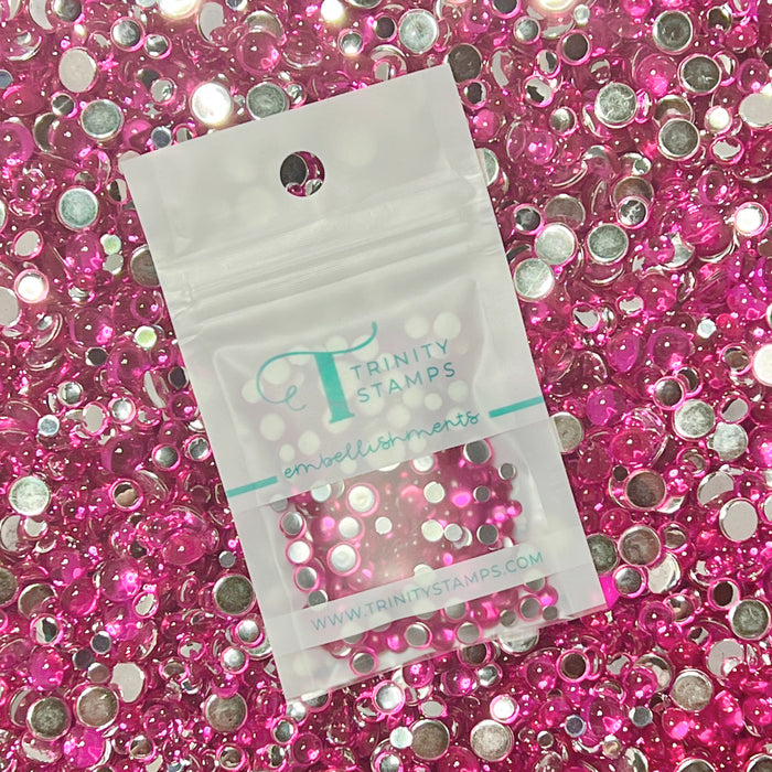 Vivid Magenta Reflection Baubles
