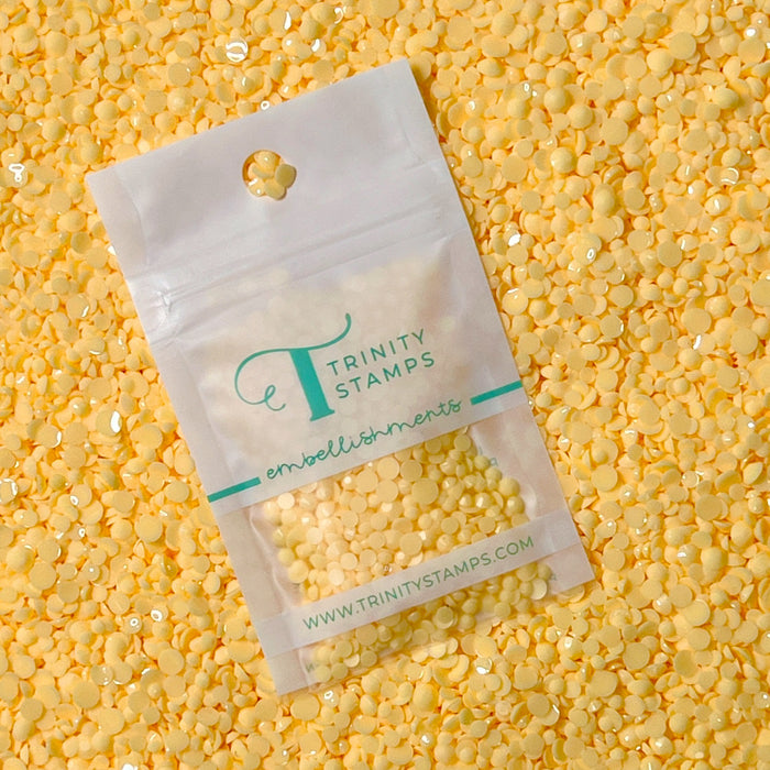 Rubber Ducky Opaque Rhinestones