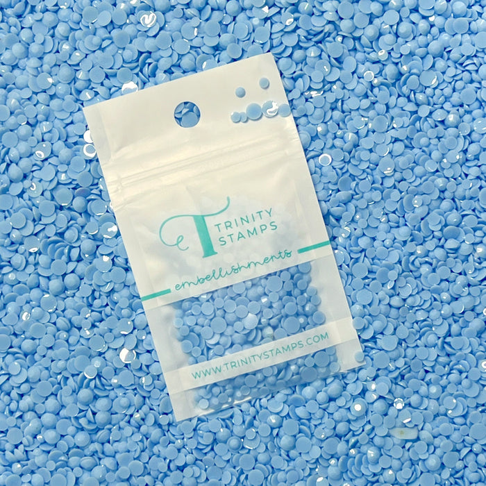 *Last Chance* Cornflower Opaque Rhinestones