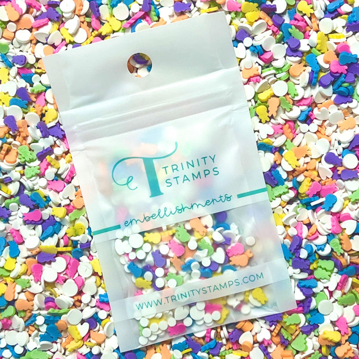 Peep-fetti Clay Embellishments