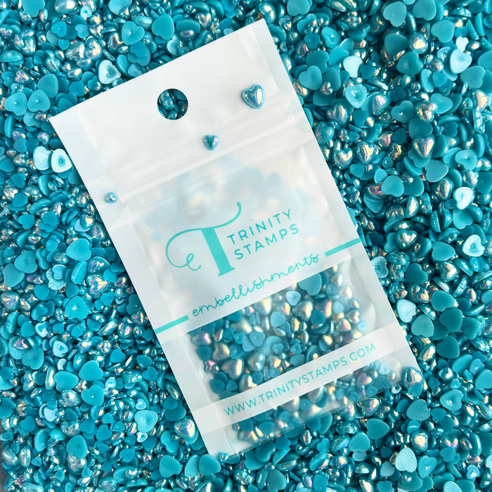 Deep Ocean Heart Baubles