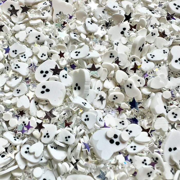 Little Boo Sparkle Clay Embellishments
