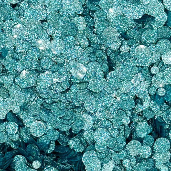 Celeste Sparkle Spots Confetti Embellishments