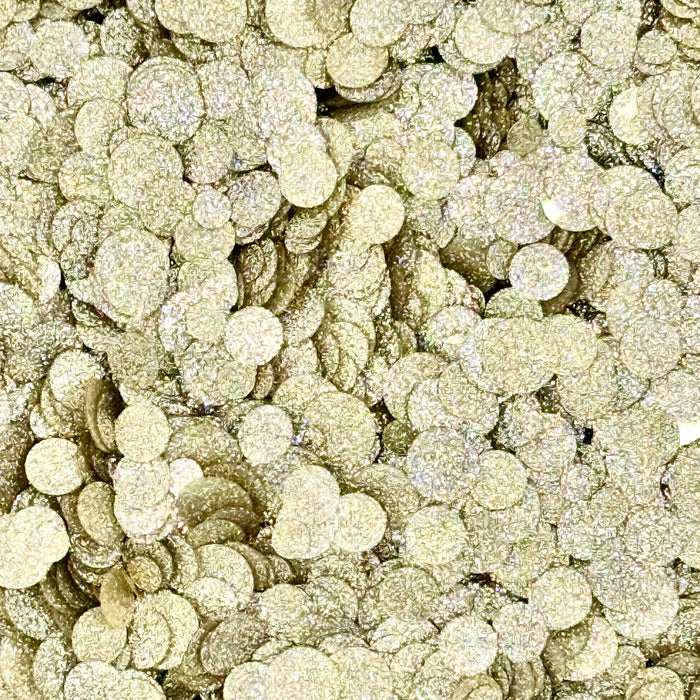 Gold Sparkle Spots Confetti Embellishments