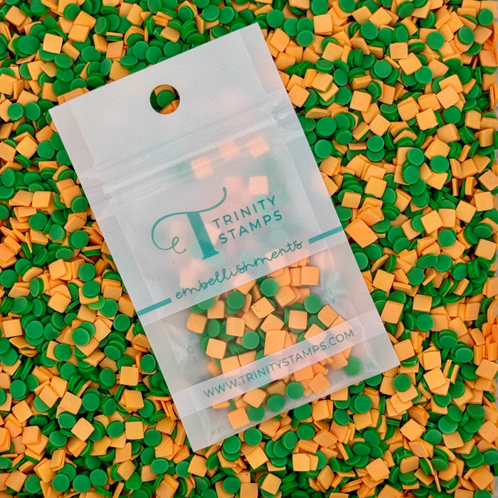 Peas & Carrots Clay Embellishments