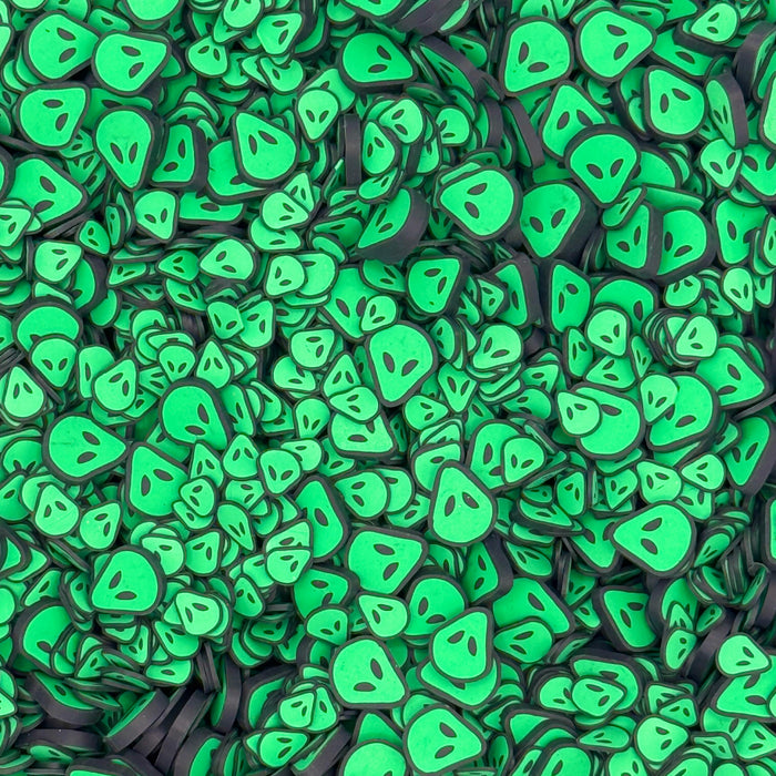 Green Invasion Clay Embellishments