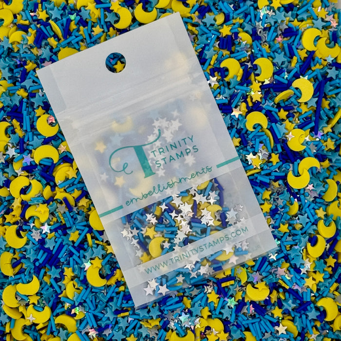 Celestial Sky Sprinkles Clay Embellishments