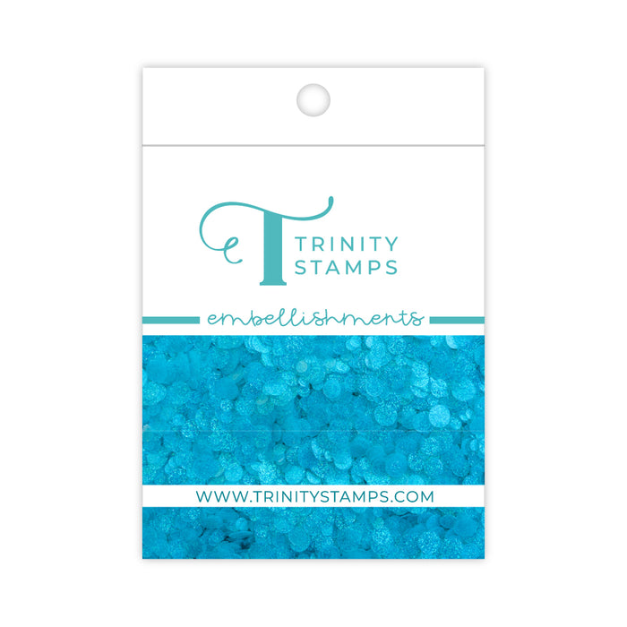 Pool Sparkle Spots Confetti Embellishments