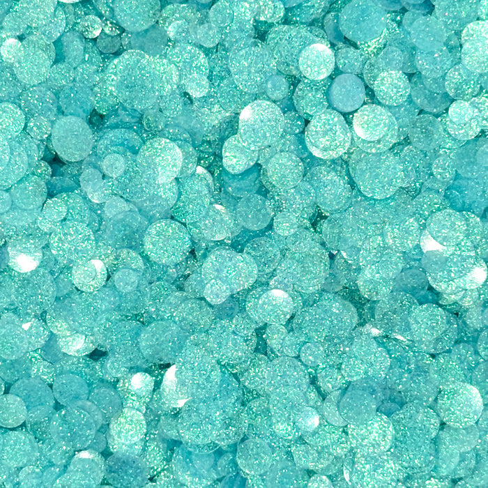 Blue Sky Sparkle Spots Confetti Embellishments