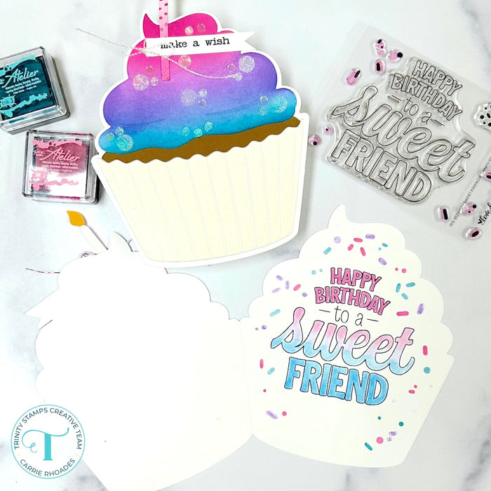 HB2U Sweet Friend 3x4 Stamp Set - Love Dani Collection