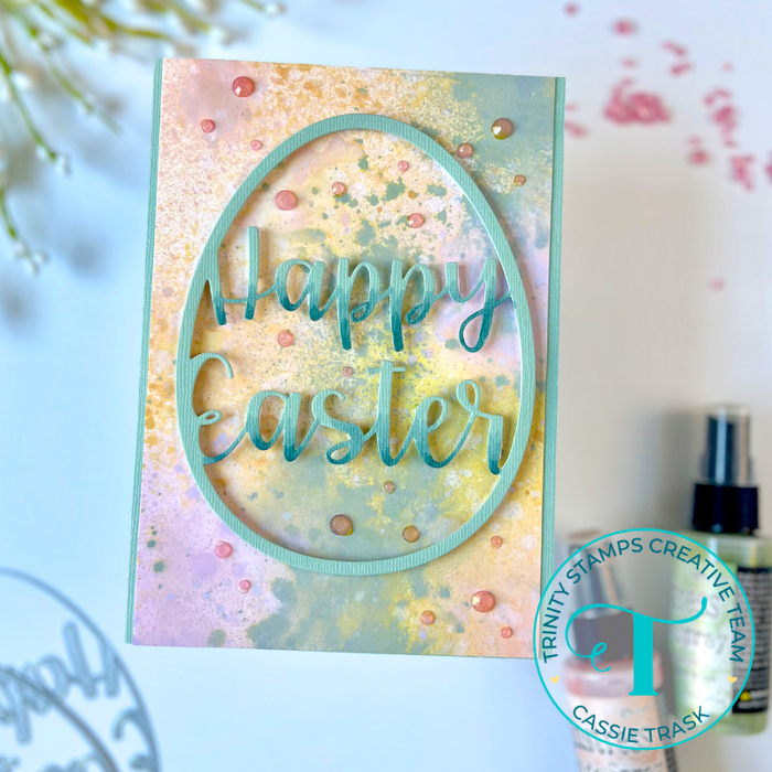 Happy Easter Egg Add-on Die Set