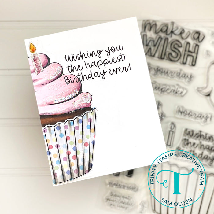 Hey, Cupcake 6x8 Stamp Set