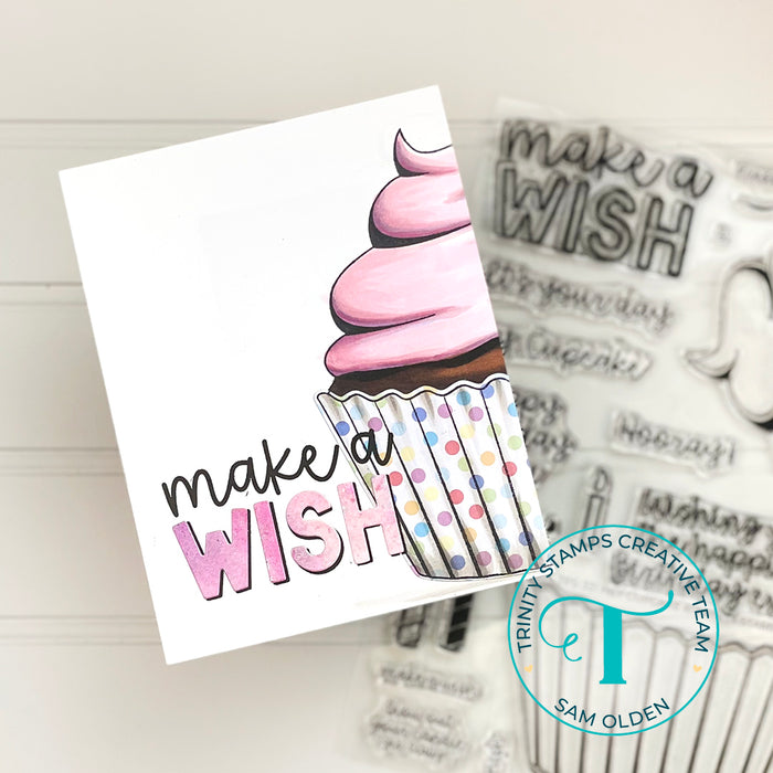 Hey, Cupcake 6x8 Stamp Set