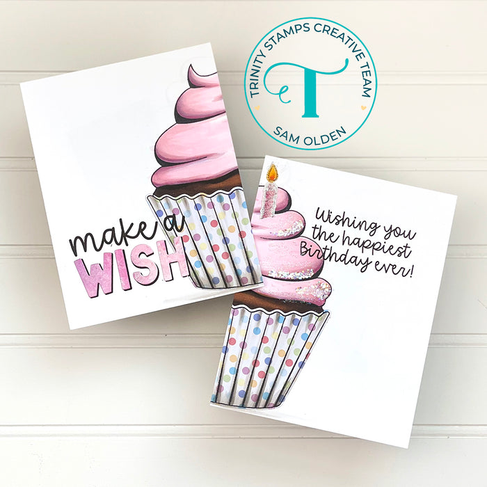 Hey, Cupcake 6x8 Stamp Set