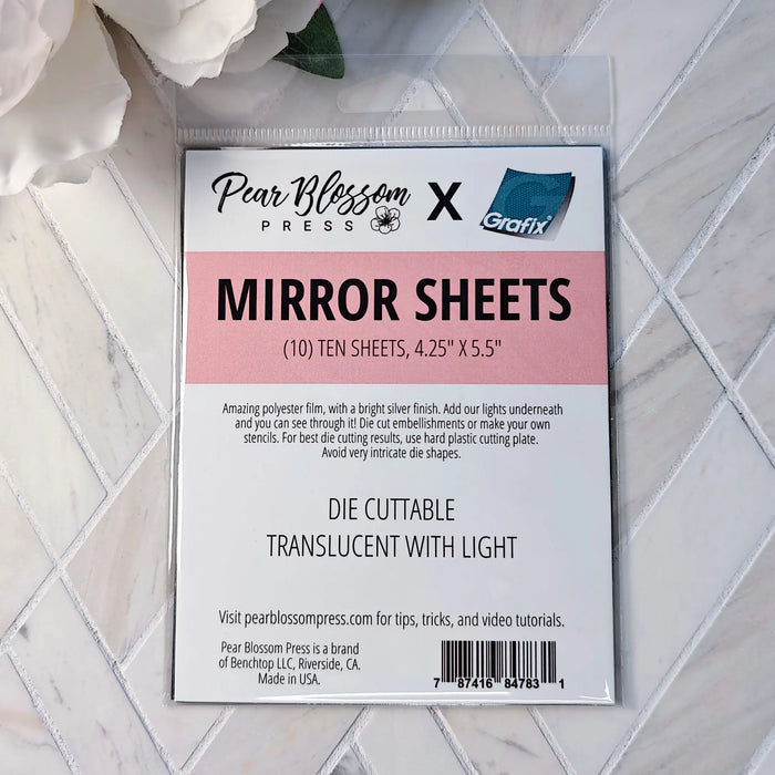 Pear Blossom Press MIRROR SHEETS (10 PACK)