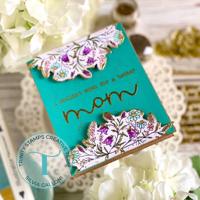 Irish Blessing Blooms Coordinating Die Set