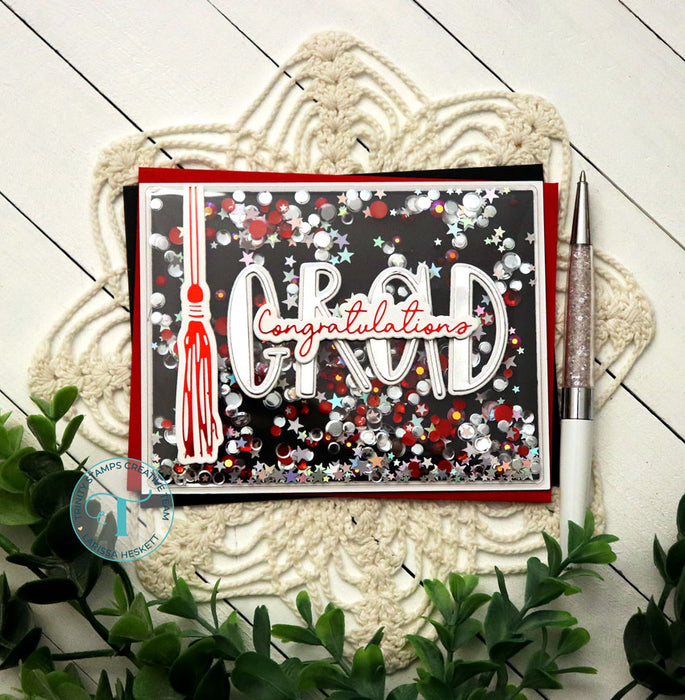 Graduate Tassel Cut & Foil Die Set