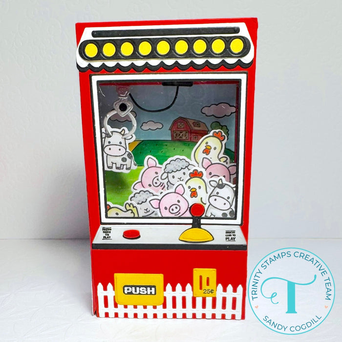 Gashapon Machine Die Set