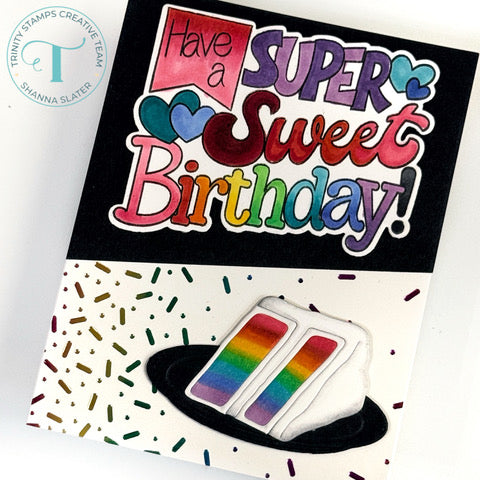 Sprinkles Letterpress Die