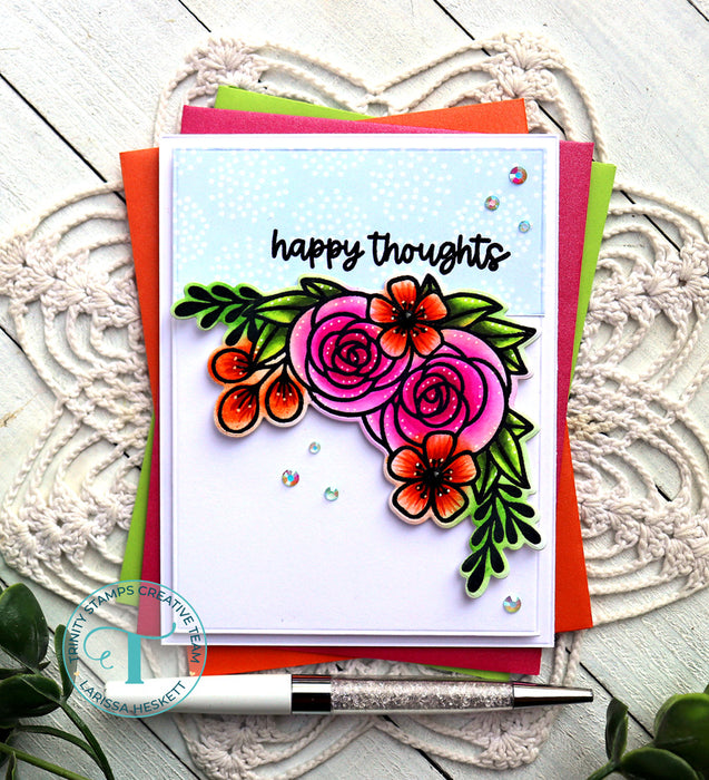 Summer Blooms 4x8 Stamp Set