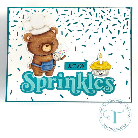 Sprinkles Letterpress Die