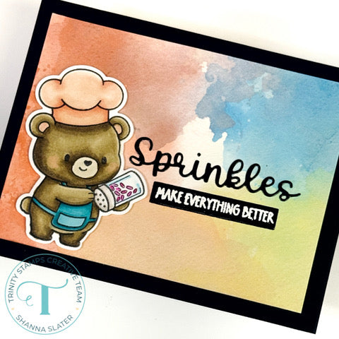 Simply Sentimental - Sprinkles 4x8 Stamp Set