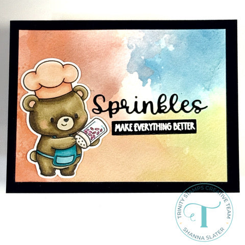 Just Add Sprinkles 4x8 Stamp Set