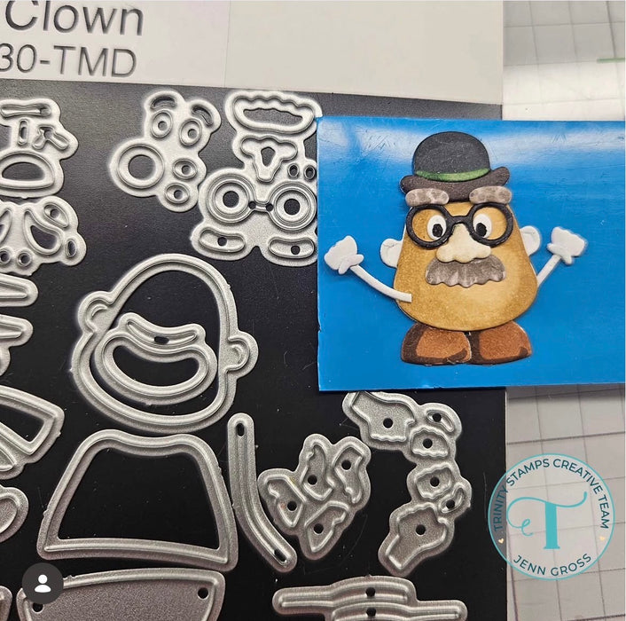 Tiny Clown Die Set