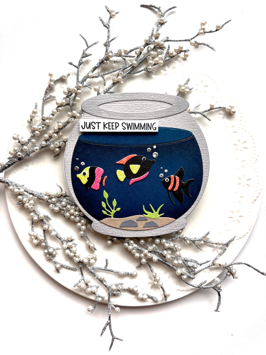 Tiny Tropical Fish Die Set