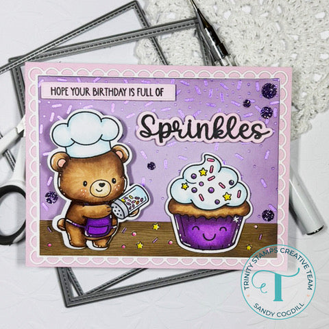 Simply Sentimental - Sprinkles 4x8 Stamp Set