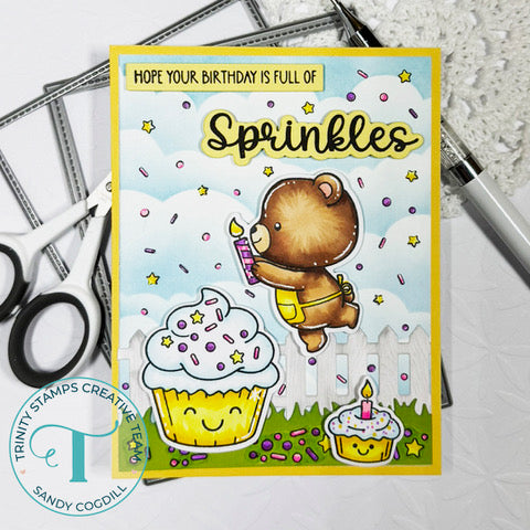 Simply Sentimental - Sprinkles 4x8 Stamp Set