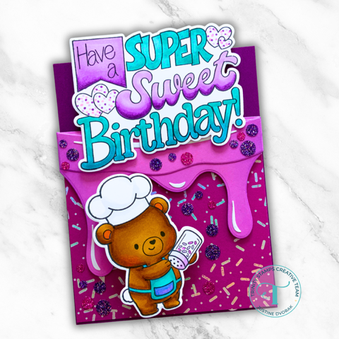 Just Add Sprinkles 4x8 Stamp Set