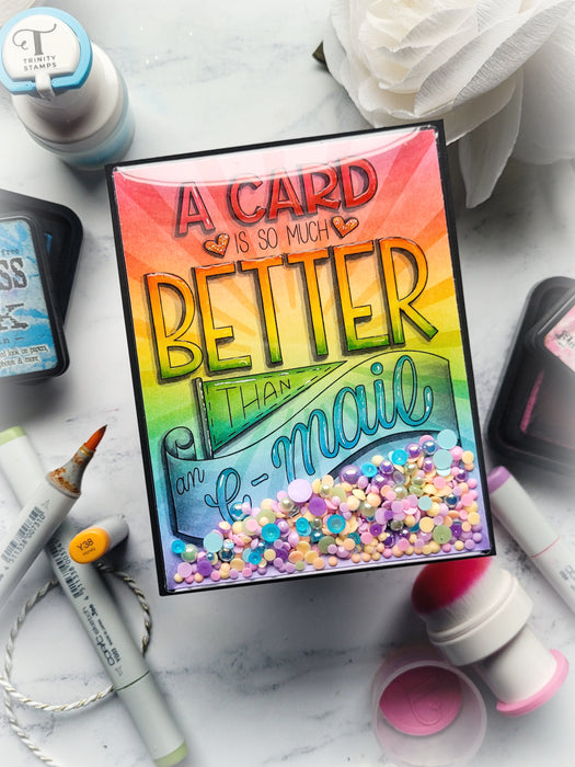 Better Than Email 4x6 Stamp Set
