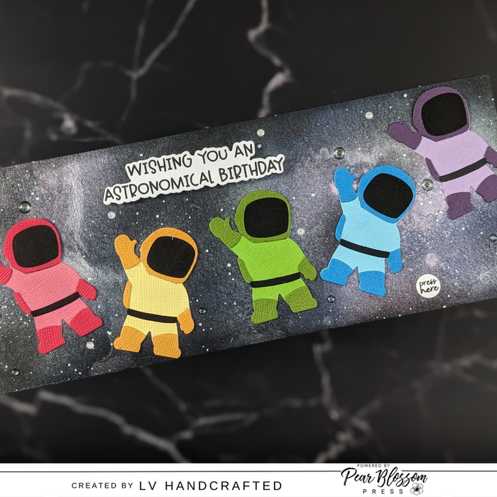 Tiny Astronaut Die Set