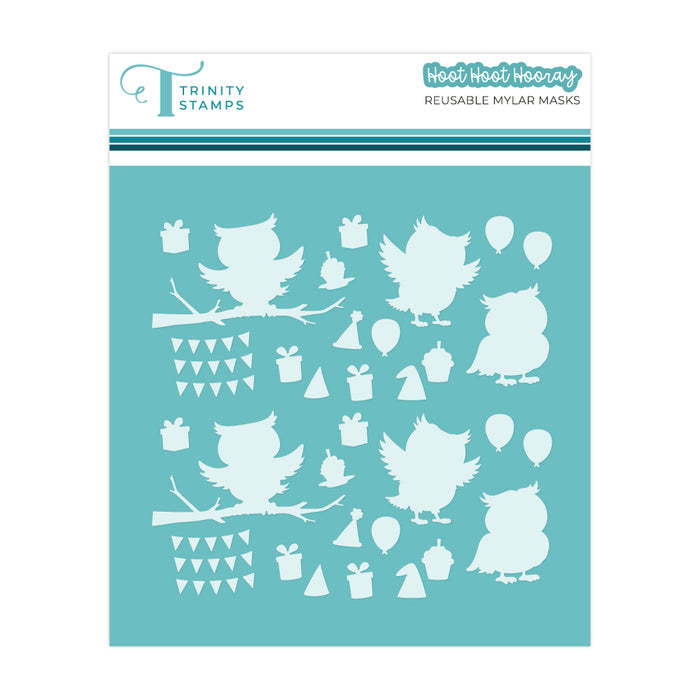 Hoot Hoot Hooray Reusable Stamping Masks