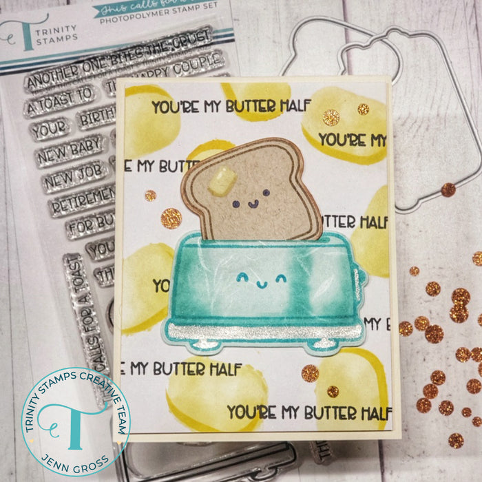 This Calls for a Toast Coordinating Die Set