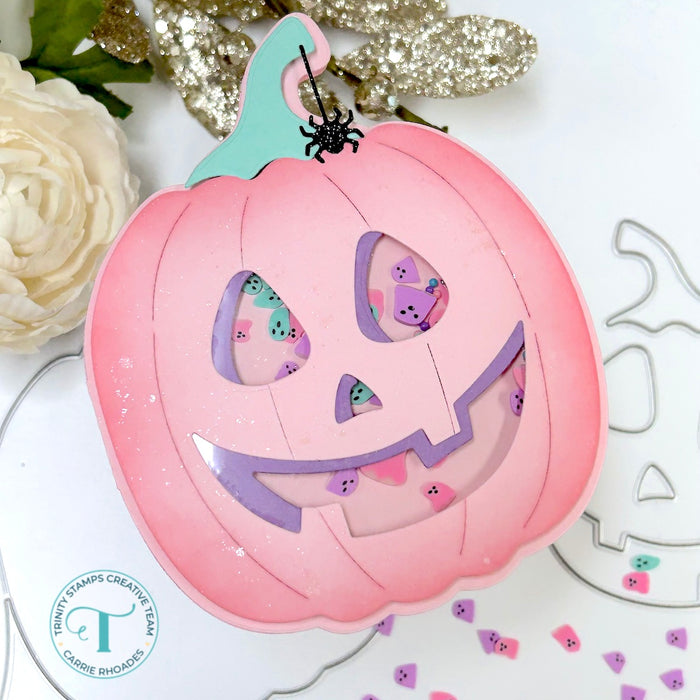 Pumpkin-Shaped Card Die Set