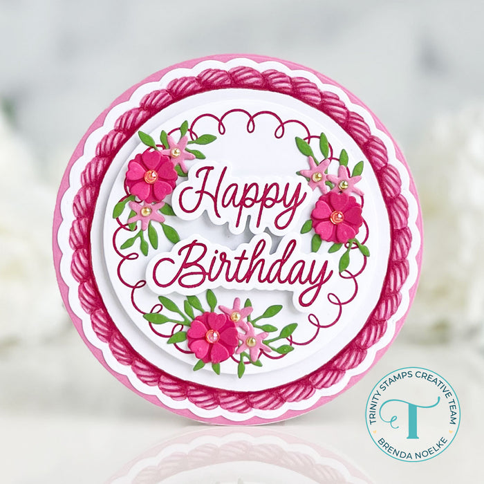 Cake Top 6x6 Stamp Set