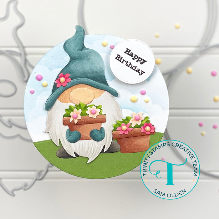 Springtime Gnome Die Set