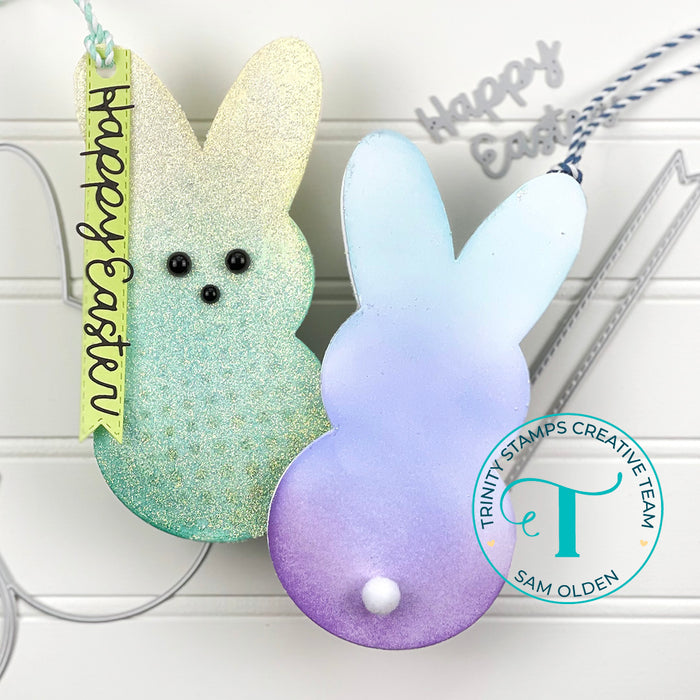 Squishy Bunny-Shaped Card Die Set