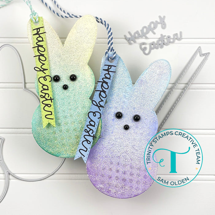 Squishy Bunny-Shaped Card Die Set