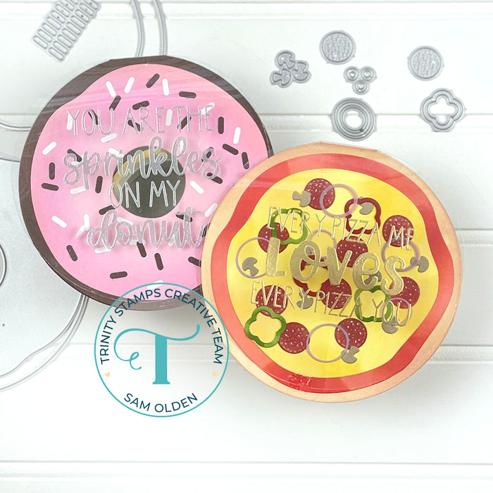 Circle-Shaped Card Die Set