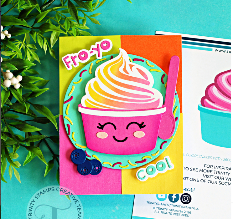 Fro-Yo Friends Die Set - Carrie Rhoades Collection
