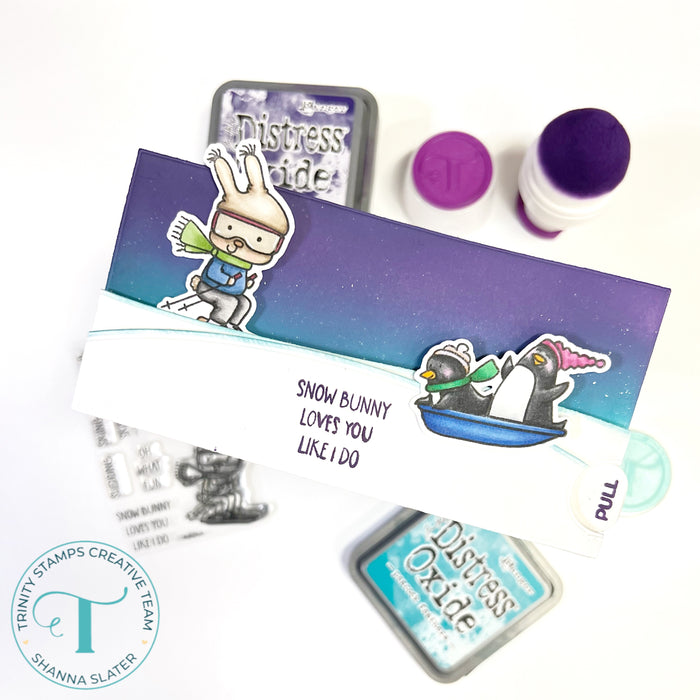 Bunny Slope 3x4 Stamp Set
