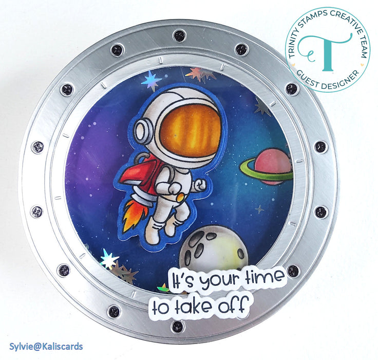 Porthole Circle Card Add-on Die Set