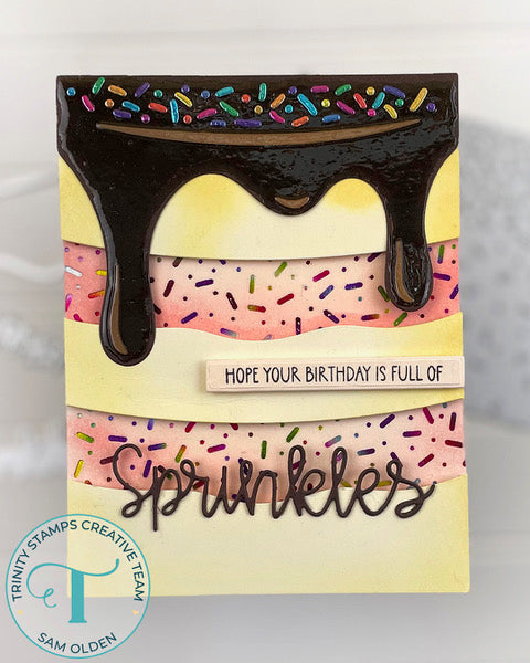 Sprinkles Letterpress Die