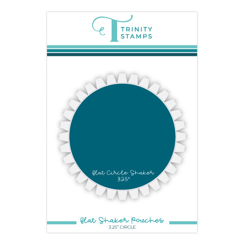 3.25" Circle - Flat Acetate Shaker Pouches