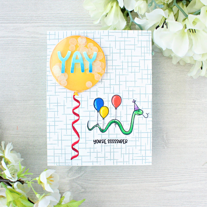 Party Snake - 3x3 Stamp & Die Bundle