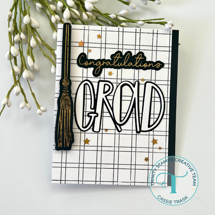 Graduate Tassel Cut & Foil Die Set
